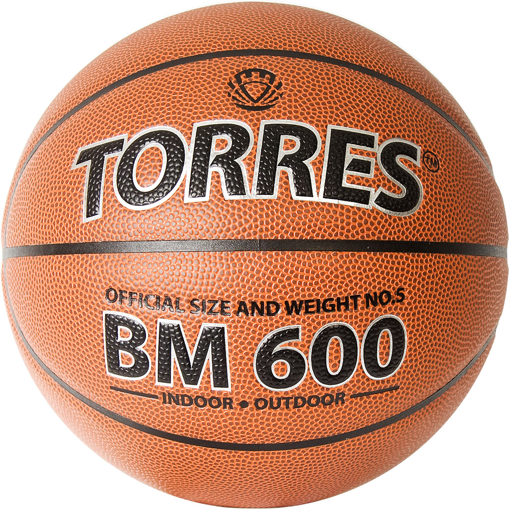Мяч баскетбольный TORRES BM600, Размер 5