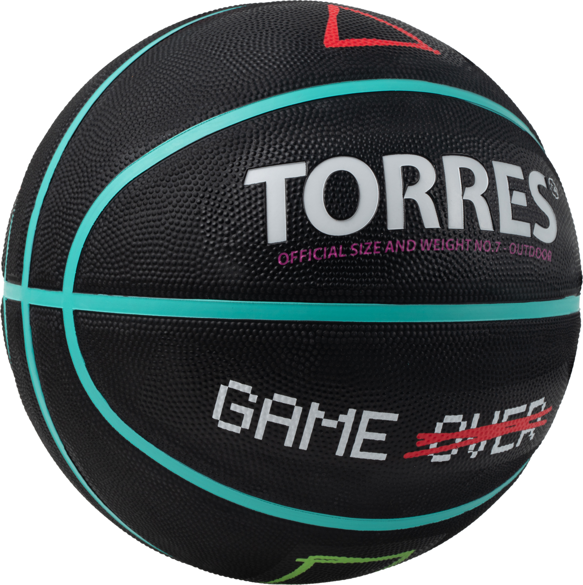 Мяч баскетбольный TORRES Game Over, размер 7